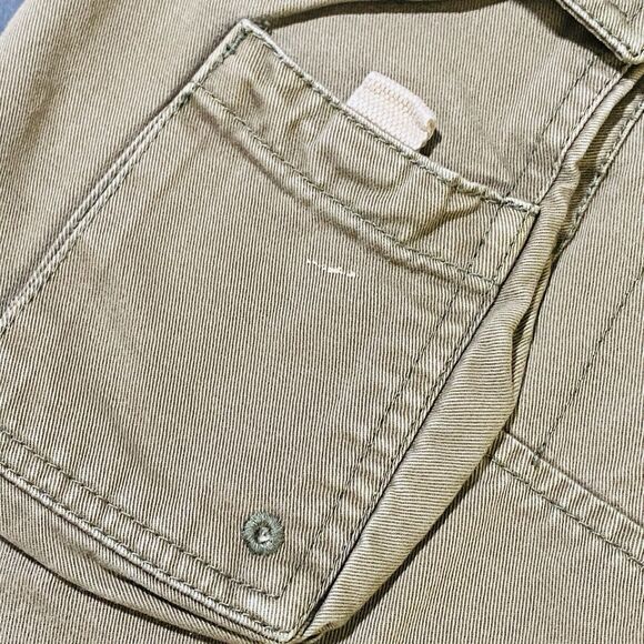 Timberland Cargo Shorts Mens 36 Khaki Military Twill Baggy Army Utility - Picture 2 of 9